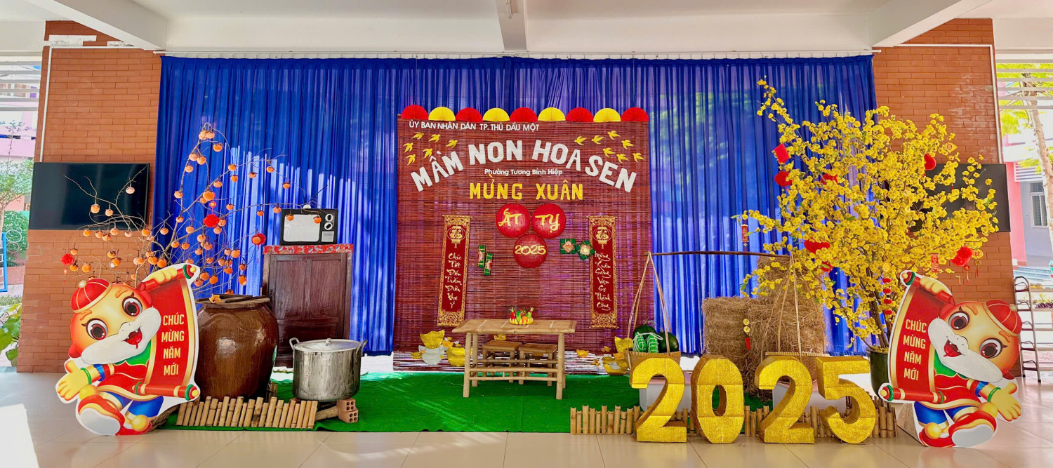 LỄ HỘI MỪNG XUÂN TẠI TRƯỜNG MẦM NON HOA SEN: TẾT VUI, XUÂN AN LÀNH
