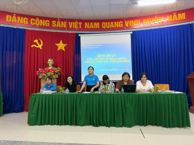 SINH HOẠT CHIA SẺ CÔNG TÁC CHUYÊN MÔN GIỮA CÁC TRƯỜNG MẦM NON TRÊN ĐỊA BÀN PHƯỜNG CHÁNH HIỆP 🌻