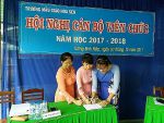 Hình ảnh Hội nghị CBCCVC năm học 2017 - 2018